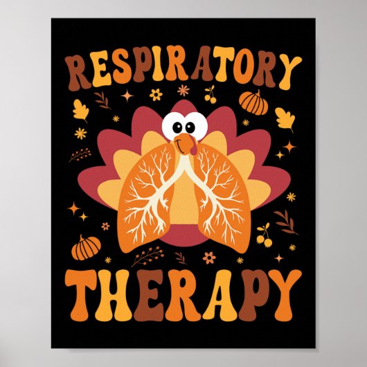 Erntedank Respiratorischer Therapeut Fall Au Poster (Vorne)