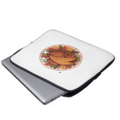 Erntedank Roast Türkei - Festliches Feiertagsfest Laptopschutzhülle (Vorne Knopf)