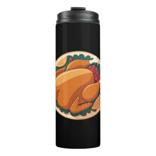 Erntedank Roast Türkei - Festliches Feiertagsfest Thermosbecher