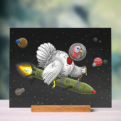 Erntedank Rocket Türkei Acrylschild (Neutral)