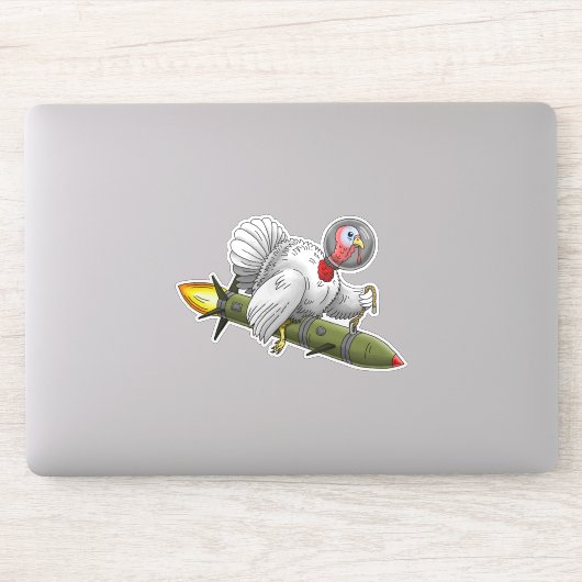 Erntedank Rocket Türkei Aufkleber (Computer)