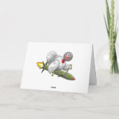 Erntedank Rocket Türkei Dankeskarte (Rückseite)