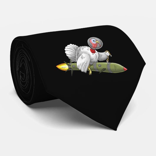 Erntedank Rocket Türkei Krawatte (Gerollt)