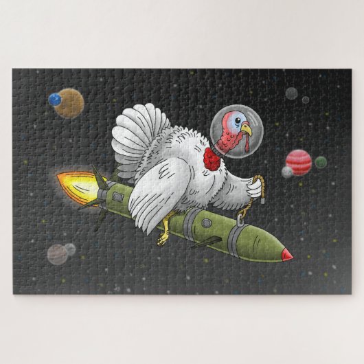 Erntedank Rocket Türkei Puzzle (Horizontal)