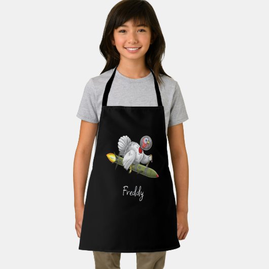 Erntedank Rocket Türkei Schürze (Insitu)