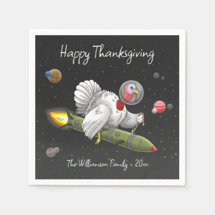 Erntedank Rocket Türkei Serviette