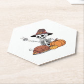 Erntedank Röntgen Skeleton Funny Rock Hand Fall L Untersetzer (angewinkelt)