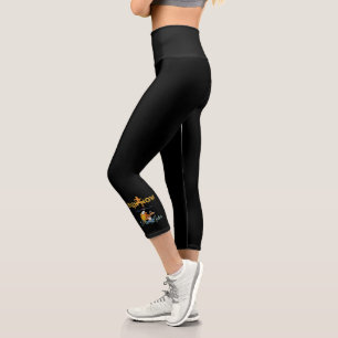 Erntedank-Runners - Jetzt Kuchen später ausführen Capri Leggings