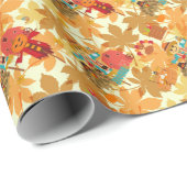 Erntedank-Schareck Geschenkpapier (Rolleneckpunkt)