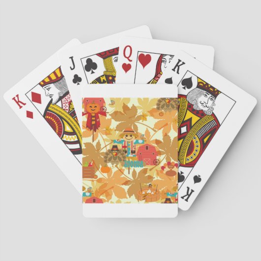 Erntedank-Schareck Spielkarten (Rückseite)