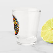 Erntedank Schnapsglas (Rechts)