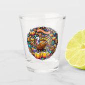 Erntedank Schnapsglas (Vorderseite)