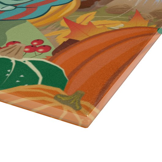 Erntedank Schneidebrett (Ecke)