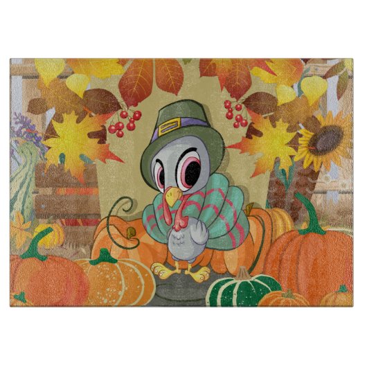 Erntedank Schneidebrett (Vorderseite)