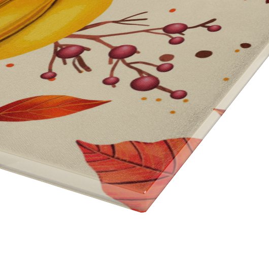 Erntedank Schneidebrett (Ecke)