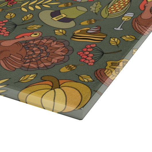 Erntedank Schneidebrett (Ecke)