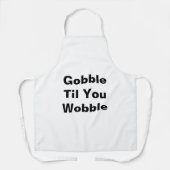 Erntedank Schürze (Vorderseite)