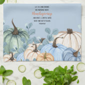 Erntedank Scripture Geschirrtuch (Gefaltet)