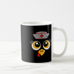 Erntedank Scrub Tops Frauen Türkei konfrontiert Kr Kaffeetasse