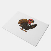 Erntedank Secret Agent Türkei Klassischer T - Shir Fußmatte (Schrägansicht)