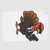 Erntedank Secret Agent Türkei Klassischer T - Shir Golfhandtuch (Horizontal)