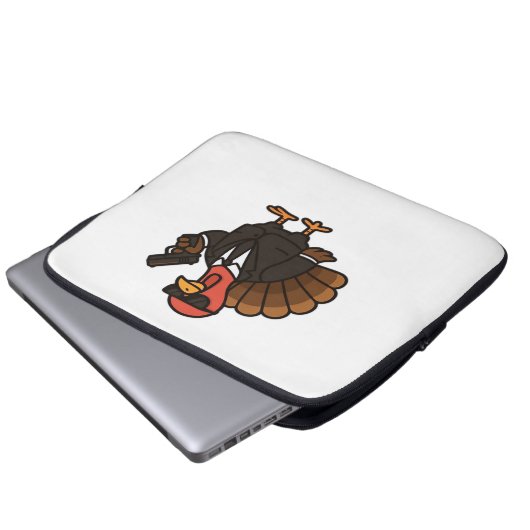 Erntedank Secret Agent Türkei Klassischer T - Shir Laptopschutzhülle (Vorne Knopf)