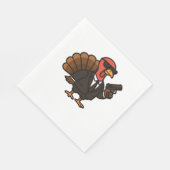 Erntedank Secret Agent Türkei Klassischer T - Shir Serviette (Ecke)