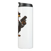 Erntedank Secret Agent Türkei Klassischer T - Shir Thermosbecher (Nach rechts gedreht)