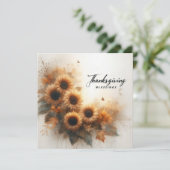 Erntedank Segen Karte (Stehend Vorderseite)