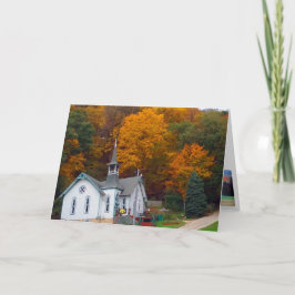 Erntedank-Segen, Kirche 2 Feiertagskarte