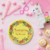 Erntedank Segen Pappteller (Party)