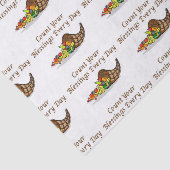 Erntedank Segen Seidenpapier (Ausschnitt)