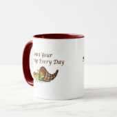 Erntedank Segen Tasse (Vorderseite Links)