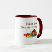 Erntedank Segen Tasse (VorderseiteRechts)