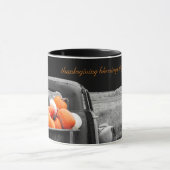 Erntedank Segen Tasse Schwarz (Zentrum)