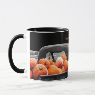 Erntedank Segen Tasse Schwarz