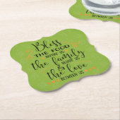 Erntedank-Segen Untersetzer (angewinkelt)