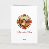 Erntedank-Segengrußkarte Feiertagskarte (Rückseite)