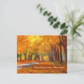 Erntedank Segnungen. Fine Art Postcard Postkarte (Stehend Vorderseite)