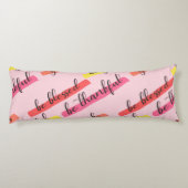 Erntedank Seitenschläferkissen (Rückseite)