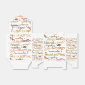 Erntedank Sentiments Food Leckerei Bags Geschenkschachtel (Ungefaltet)