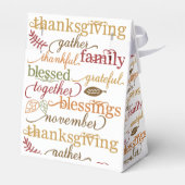 Erntedank Sentiments Food Leckerei Bags Geschenkschachtel (Rückseite)