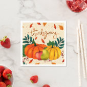 Erntedank Serviette (Beispiel)