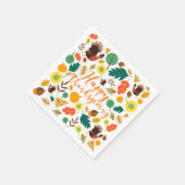 Erntedank Serviette (Ecke)