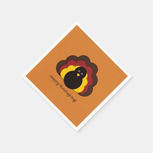 Erntedank Serviette (Ecke)