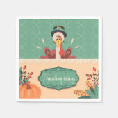 Erntedank Serviette (Vorderseite)