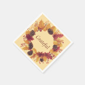 Erntedank Serviette (Ecke)