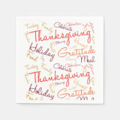 Erntedank Serviette (Vorderseite)