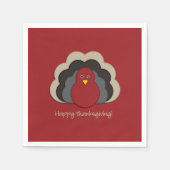 Erntedank Serviette (Vorderseite)