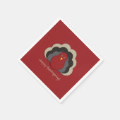 Erntedank Serviette (Ecke)